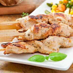 Shawrma chicken skilt